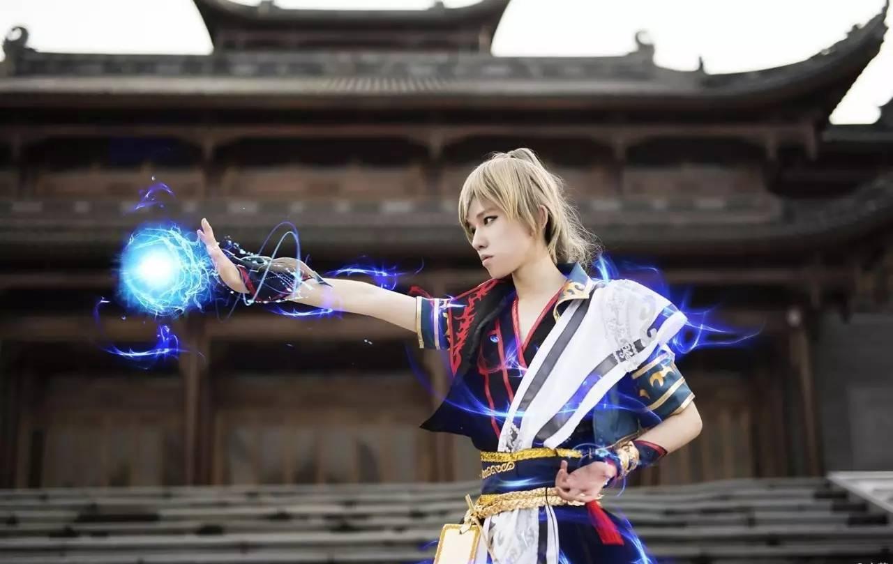 全职高手: 海无量cos 中国风气功师 小伙帅帅哒!