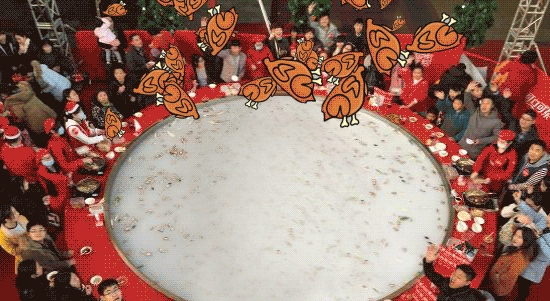 官宣!湖北这个地方搬来了2米的超级大锅,只为免费请你喝鸡汤!