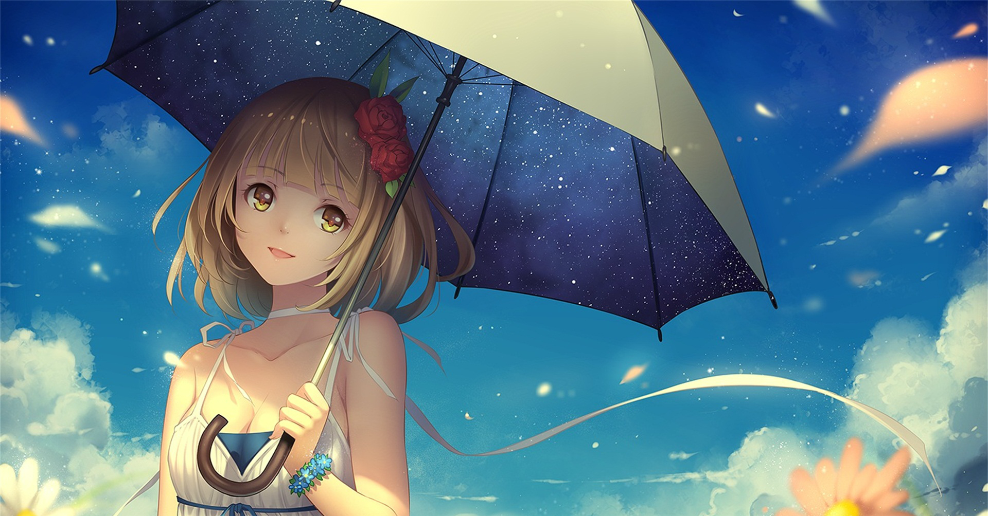 二次元美图虽然不知道她们叫什么名字但依然觉得她们很美