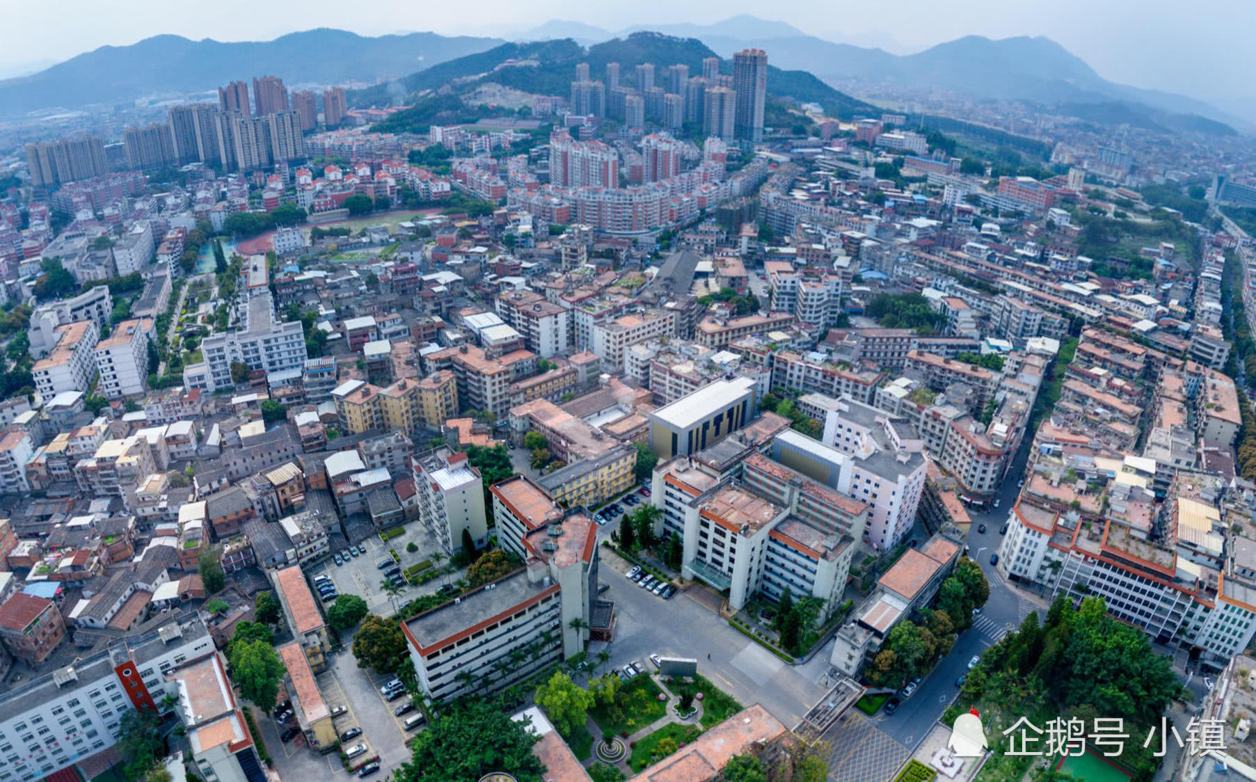 空中鸟瞰福建省南安市市区|南安|欧阳詹|李光前_新浪新闻