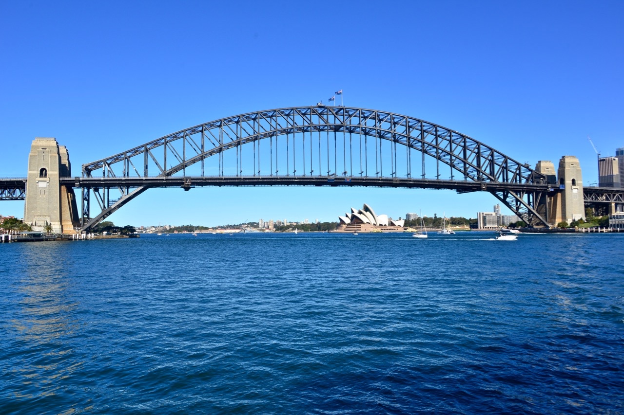 美拍悉尼:从午后到黄昏,海上360°赏悉尼海港大桥|悉尼海港大桥|美拍|