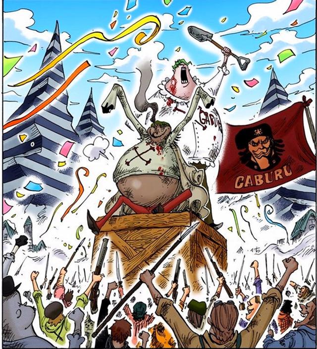 海贼王和之国篇卡里布已成为队长革命军多了个自然系果实成员