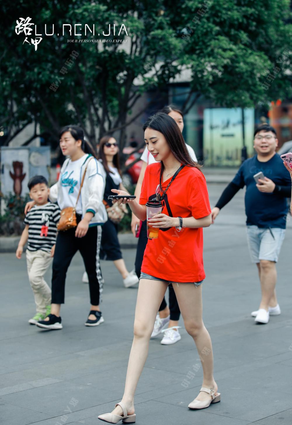杭州路人街拍, 气质美女的夏季穿衣搭配