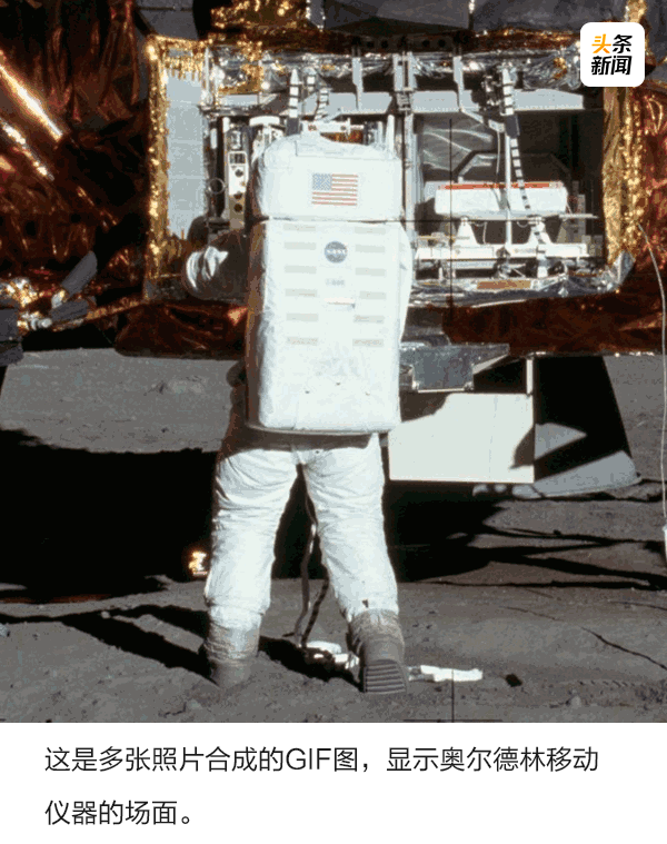 49年前的今天,美国"阿波罗"11号飞船安全着陆月球,宇航员阿姆斯特朗在