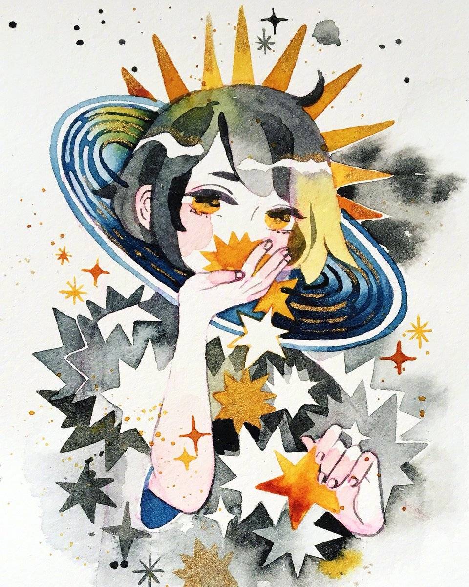 多伦多插画师 maruti bitamin 手绘作品