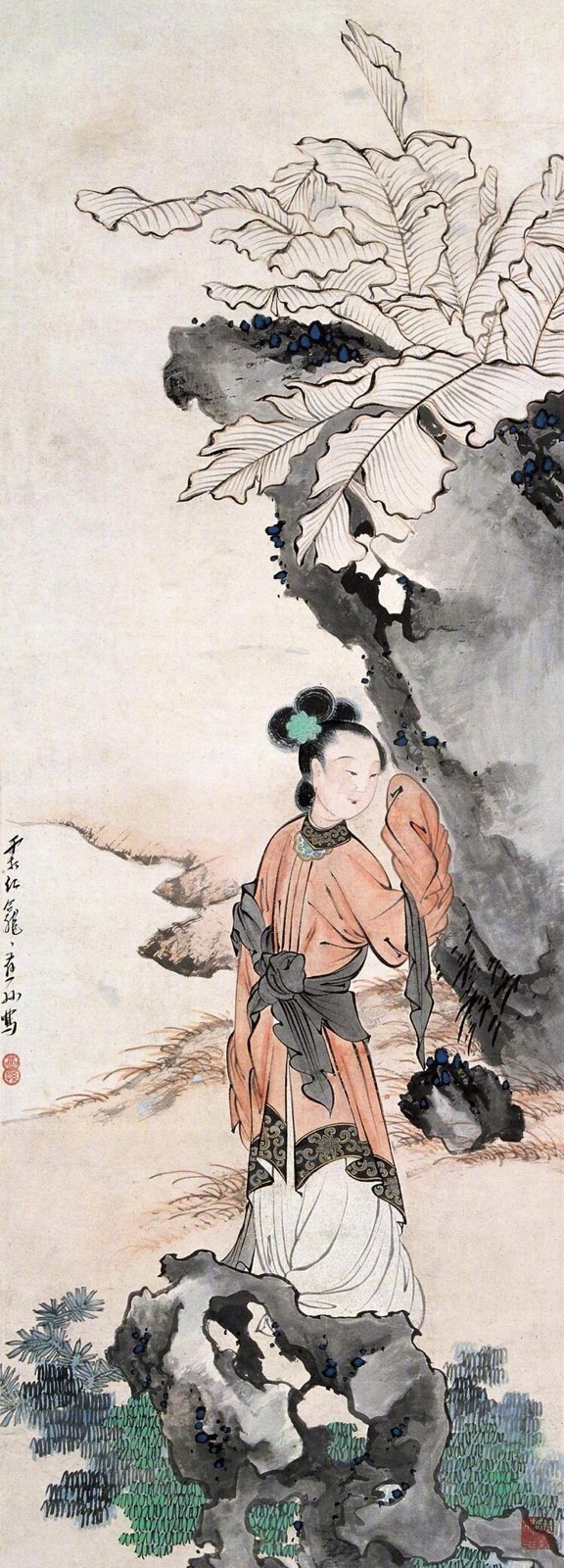 徐燕孙笔下的仕女