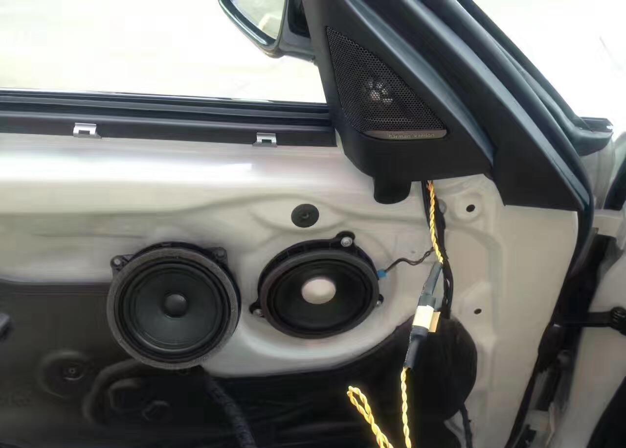 宝马3系320li改装哈曼卡顿音响l7环绕音响