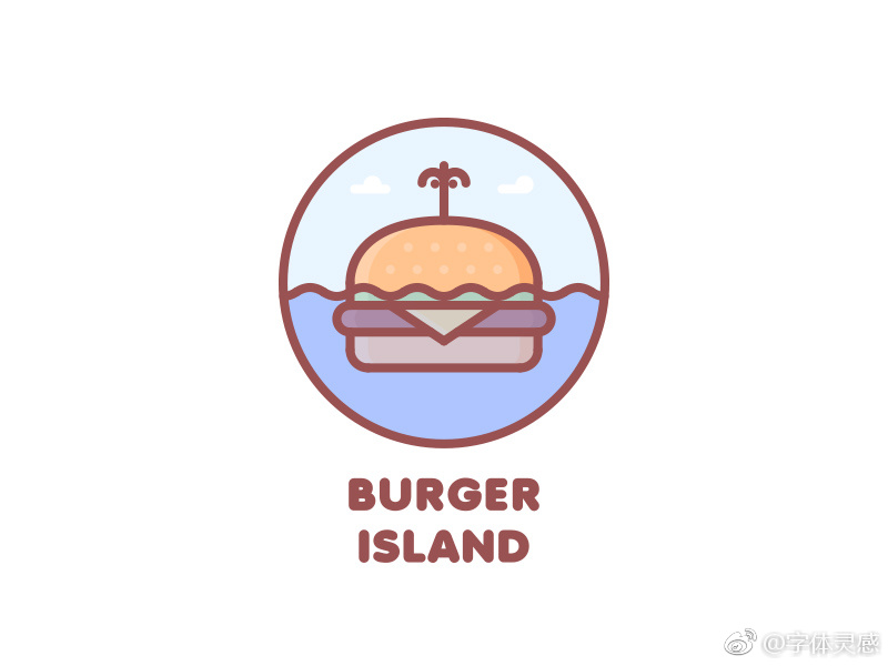 插画风格logo设计