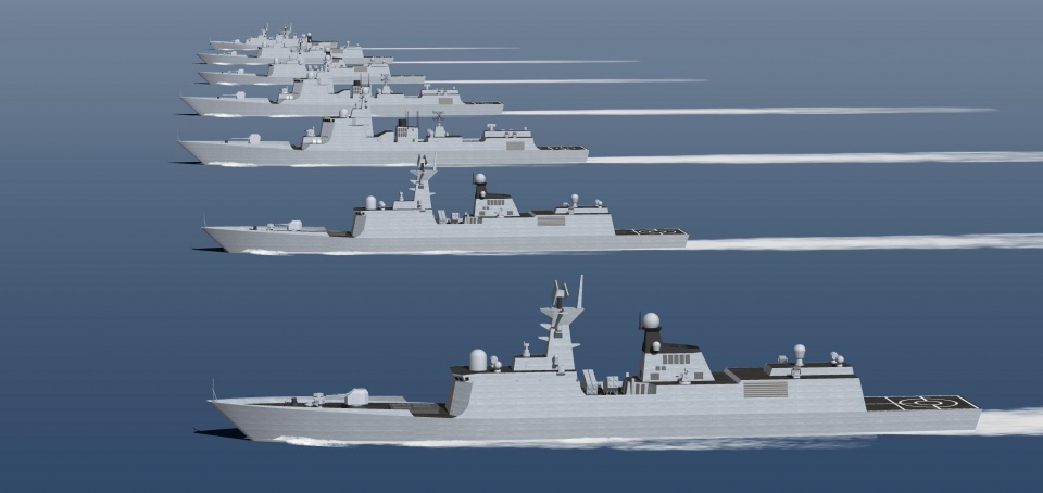 不算不知道我军还有近30艘053系列护卫舰没有退役