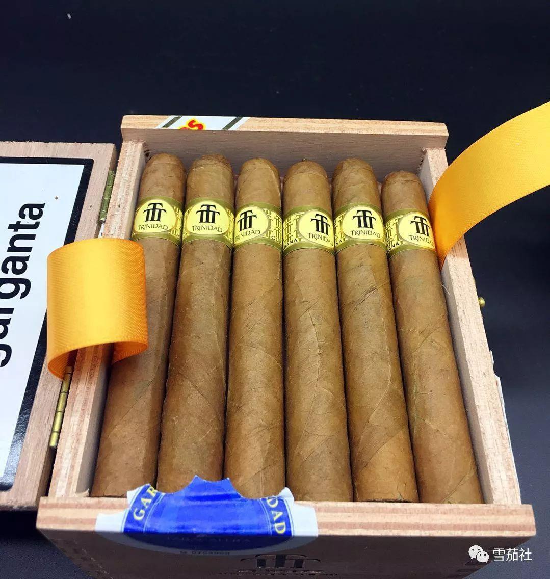 神奇的古巴特立尼达雪茄,短粗款暗礁让你忘不掉