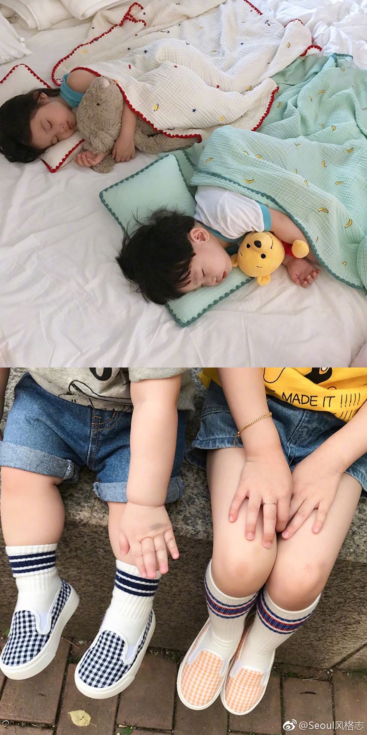 一双小姐弟两份小幸福这样的生活刚好