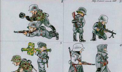 二战德军的搞笑漫画