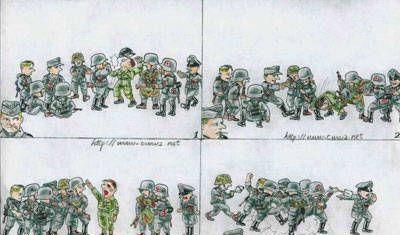 二战德军的搞笑漫画