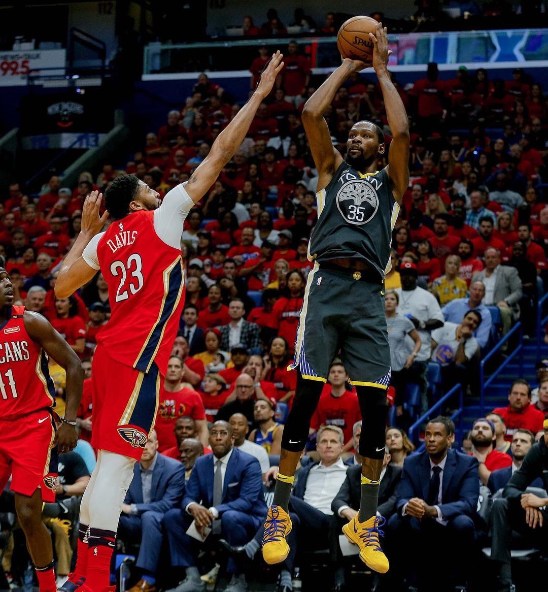 多图流!杜兰特的投篮真的为所欲为