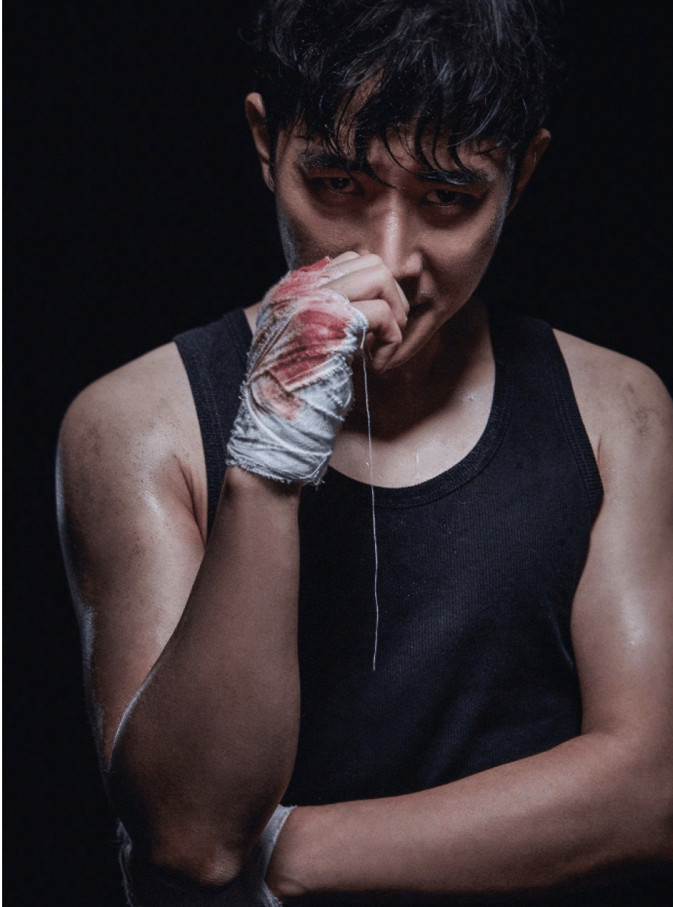 罗晋拳击照流出中国男星荷尔蒙爆表榜他能算老几