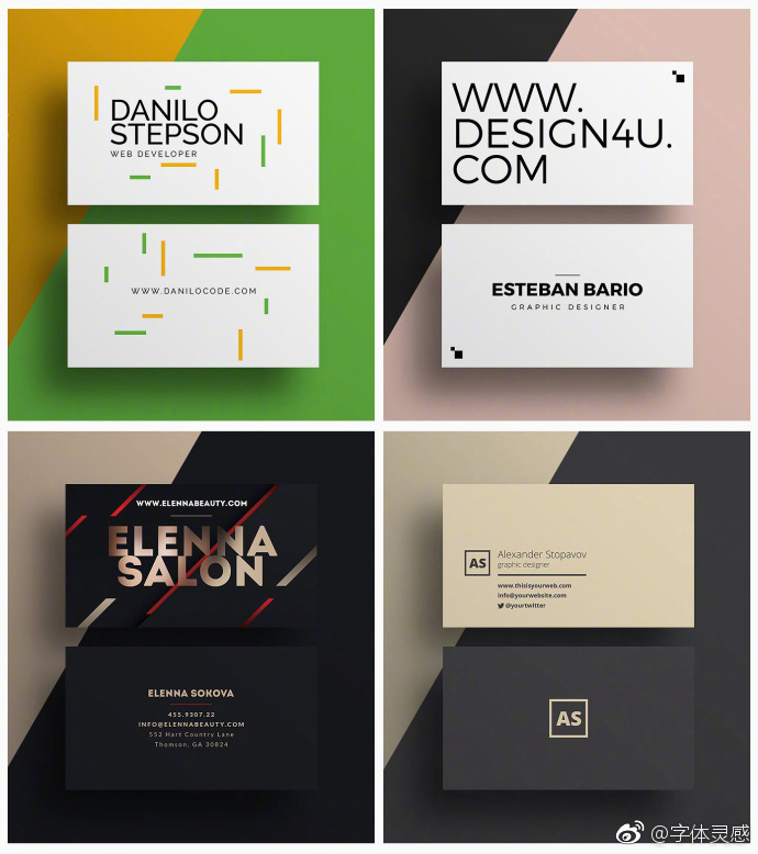 36种优秀名片设计