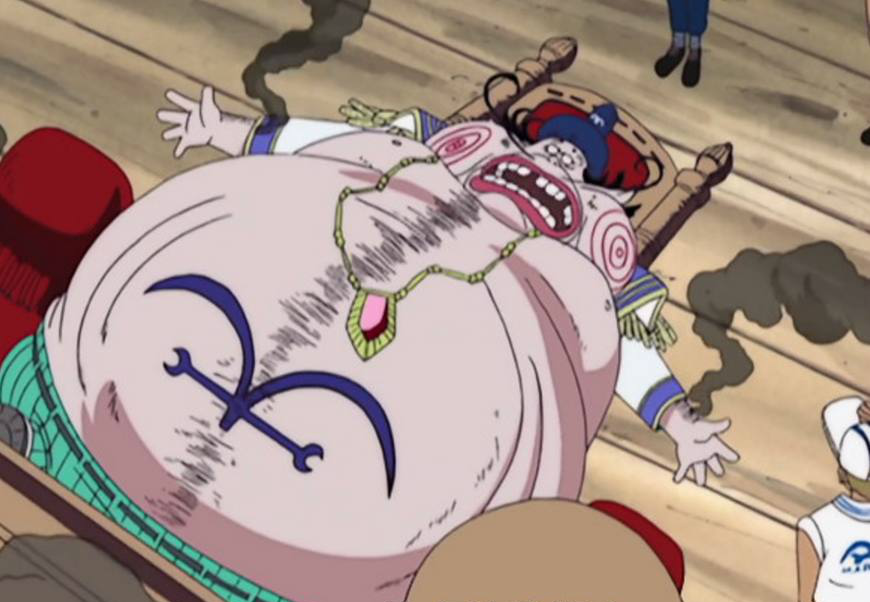 海贼王中有五个超级大胖子路飞见这个都忍不住往她脸上揍两拳