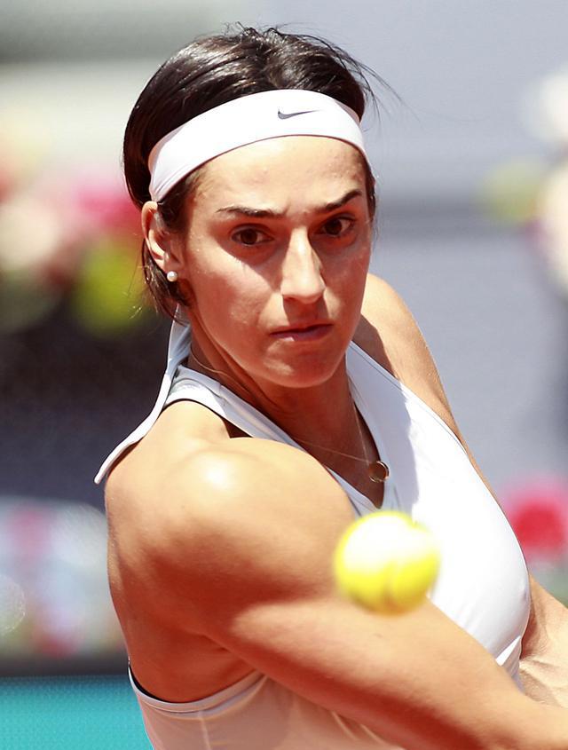 卡罗琳·加西亚(caroline garcia)参加马德里网球公开赛