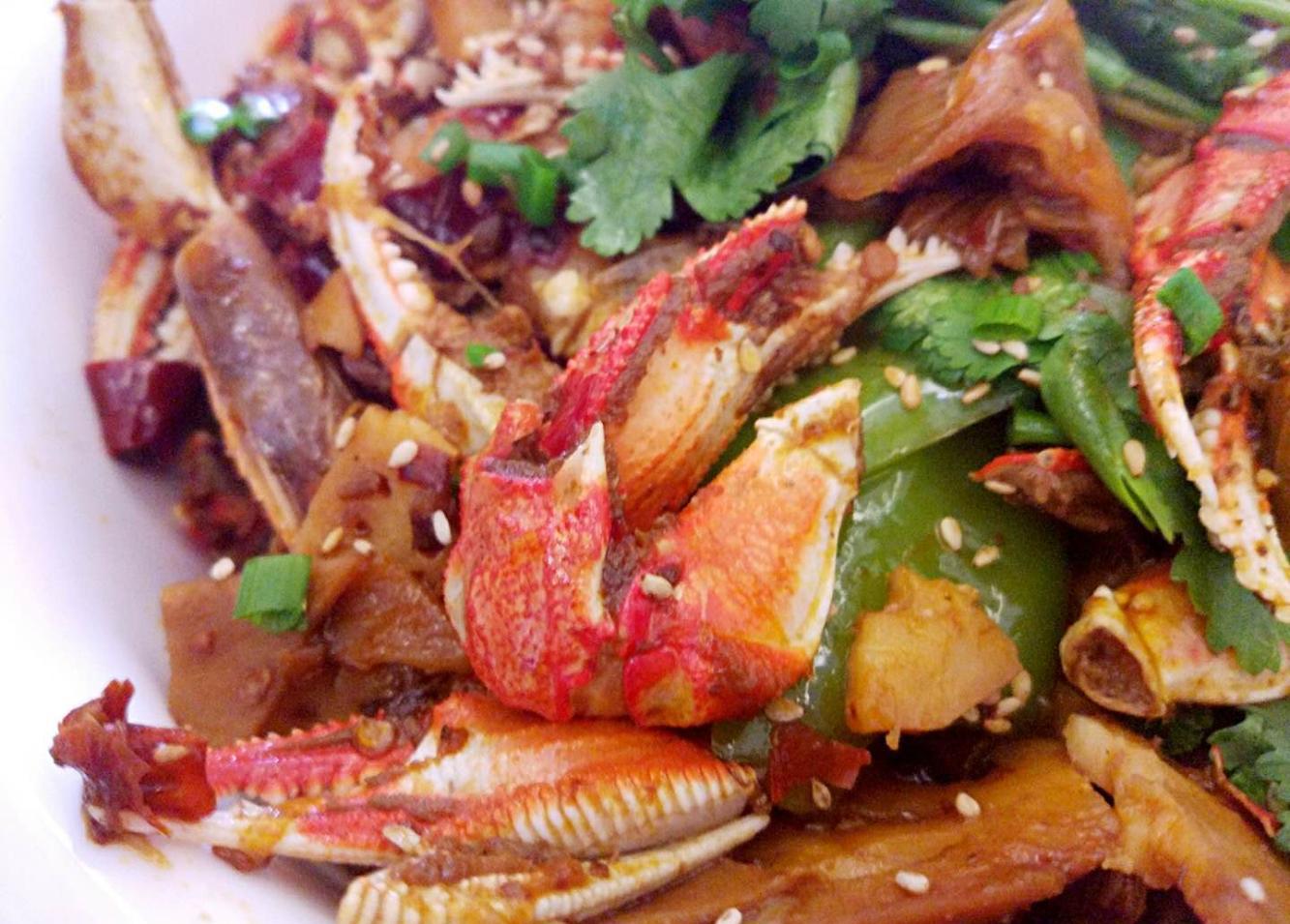 二叔秘制香辣蟹腿 麻辣鲜香让你一次吃过瘾