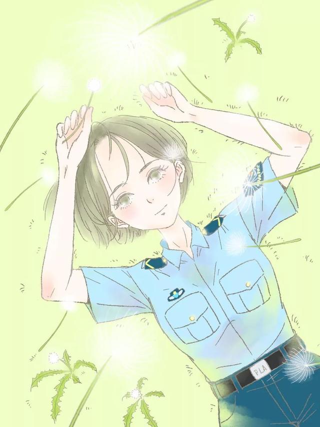 萌漫女兵的12种样子每一种都美到骨子里