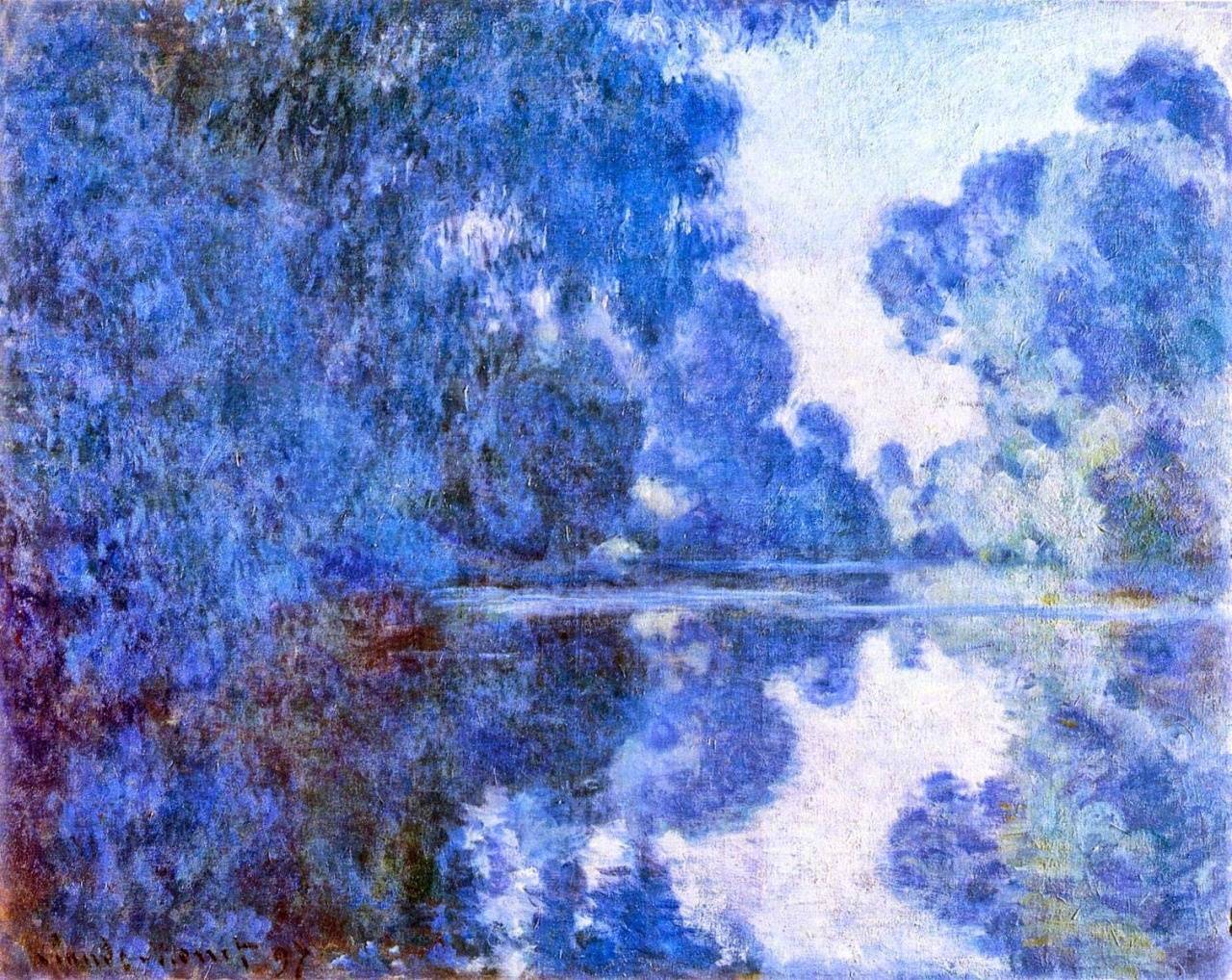 莫奈的蓝色