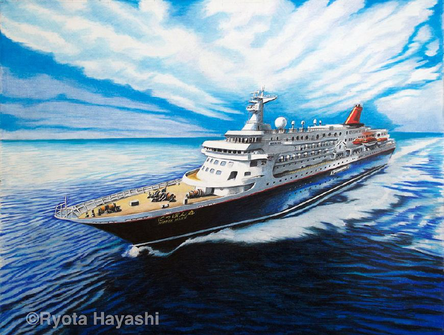 远看还以为这些是照片仔细看才发现原来是彩铅画的