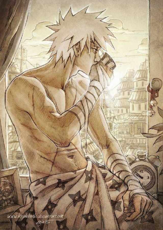 火影忍者六张图让卡卡西告诉你什么是穿衣显瘦脱衣有肉