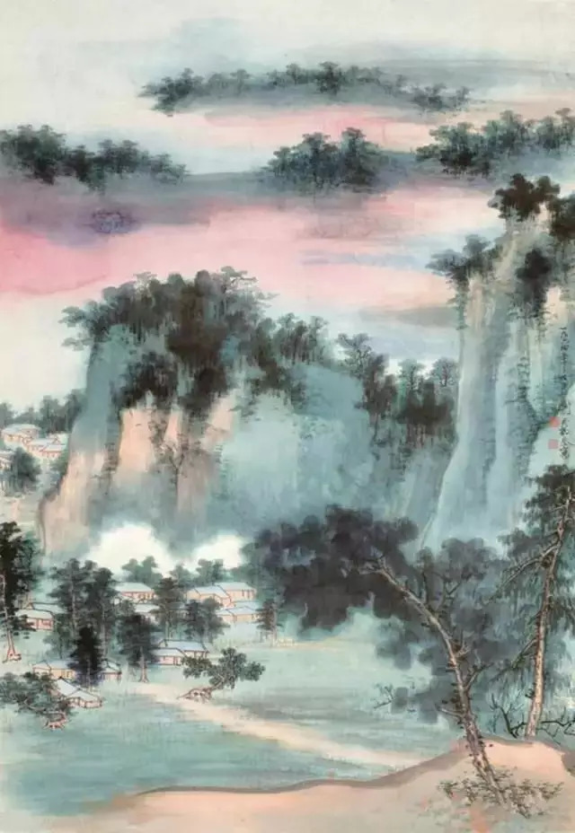 谢稚柳泼墨大美