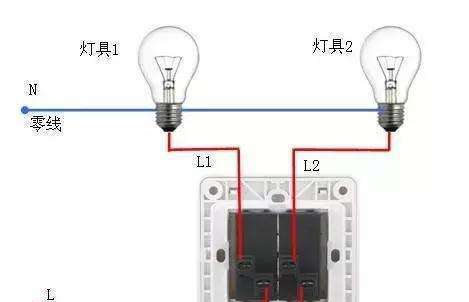 开关上有ll1l2三个接线端子|接线|开关|端子_新浪网