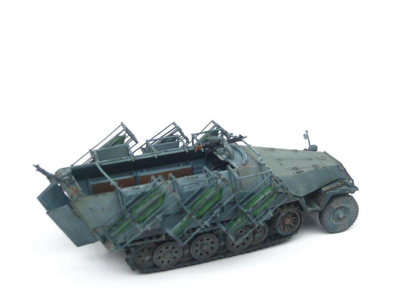 二战德军多管火箭炮:火力如同"步兵手中的轰炸机"