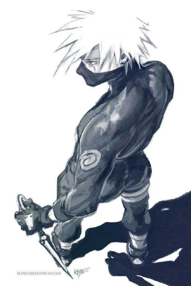 火影忍者六张图让卡卡西告诉你什么是穿衣显瘦脱衣有肉