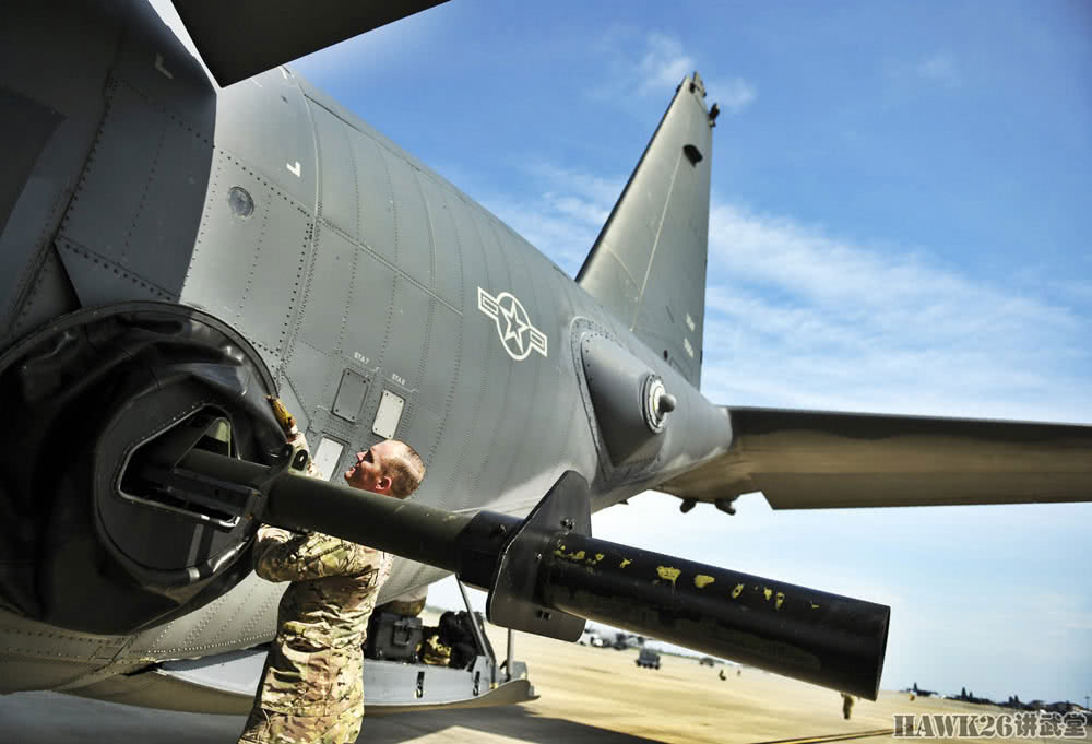 炮艇机内部究竟什么样?ac-130u实弹训练照片曝光