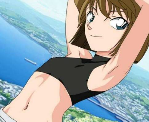 柯南你的心里只有小兰,但是你为什么不想想在你身边的灰原哀呢