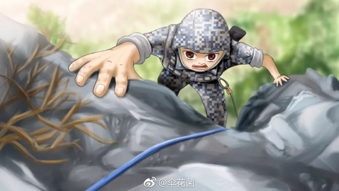 这10幅军营漫画不是大片却有空降兵的别样精彩