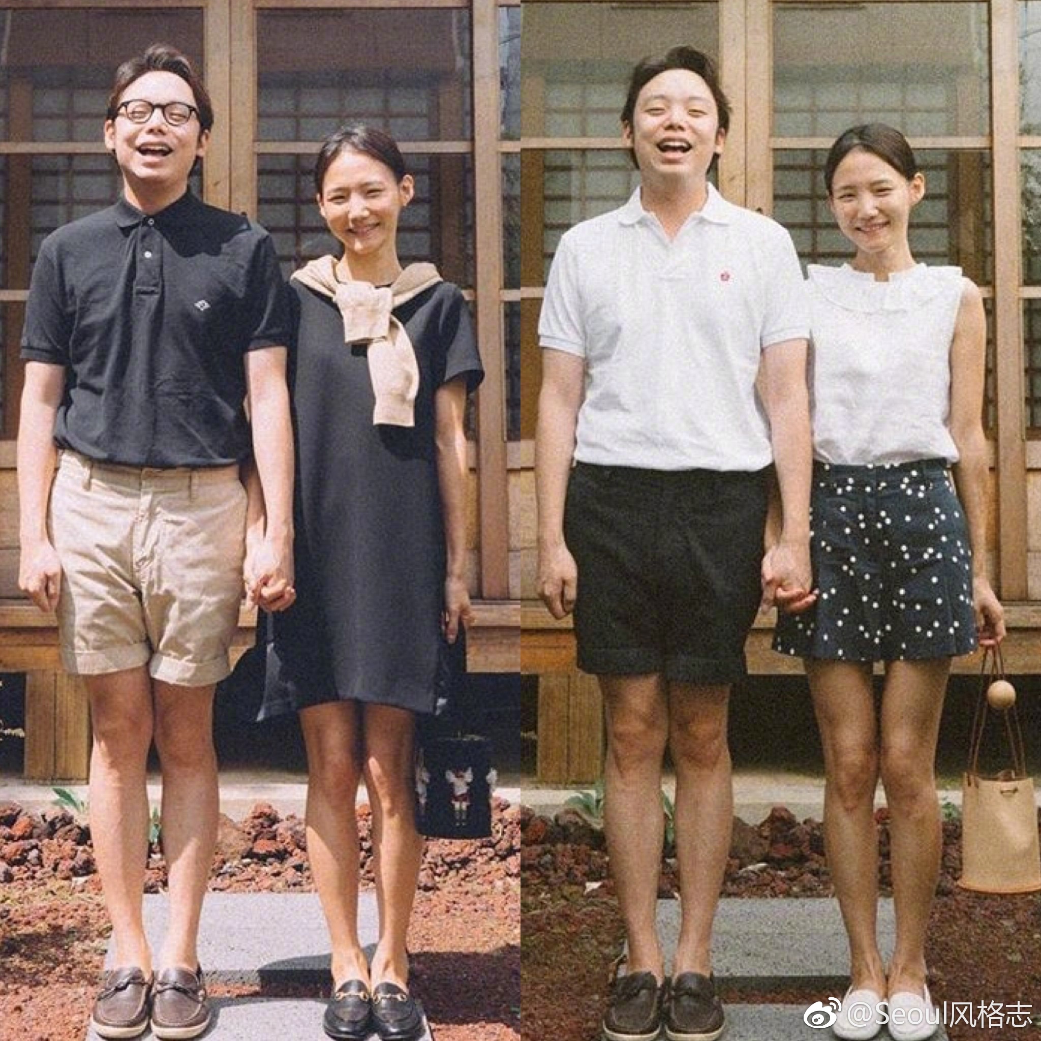 夏天到了又该翻出这对济州岛夫妇每日穿搭复习嫁给爱情的样子了