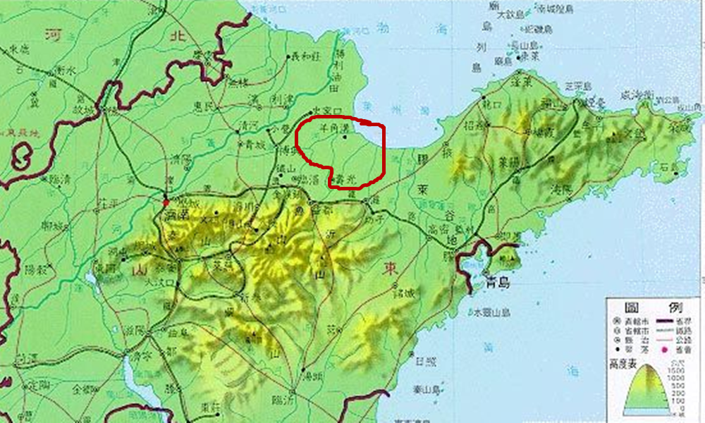 小清河,黄河流域山东省中部渤海水系河流,源起济南市泉群.