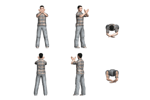 3d动漫版二十四式太极拳,人人可学会!