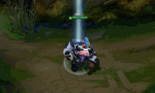 敲钟牛皮肤(这皮肤最突出的是声音吧):当然,还有其他的皮肤,比如说