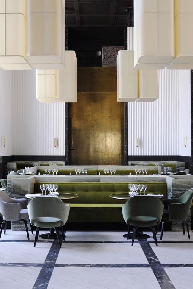 一家法国西餐厅的空间解析_新浪看点