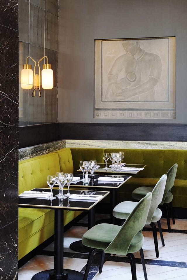 一家法国西餐厅的空间解析_新浪看点