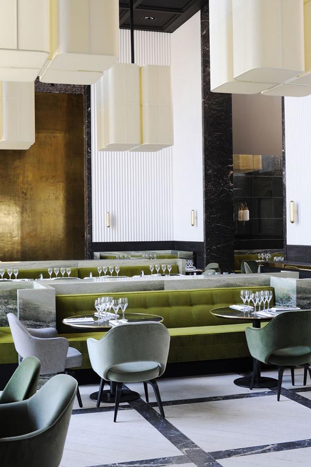 一家法国西餐厅的空间解析_新浪看点