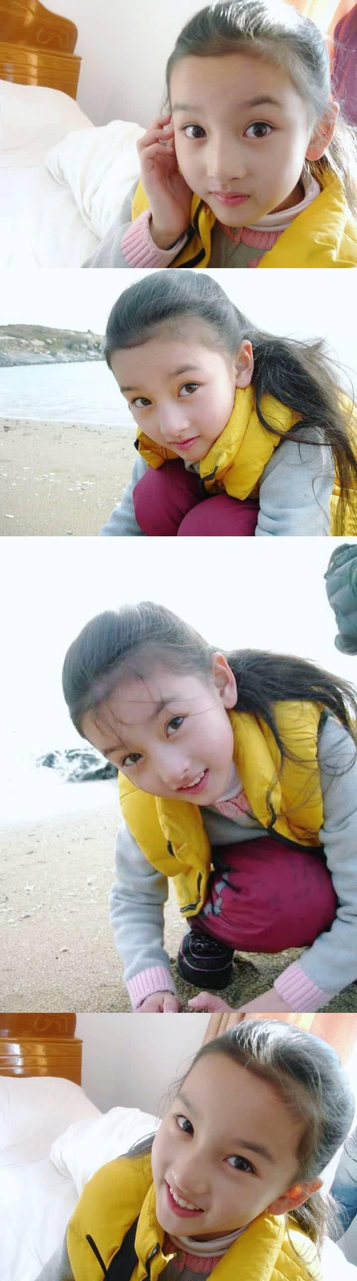 宋祖儿20岁生日童年照惊艳众人网友从小一直美到大