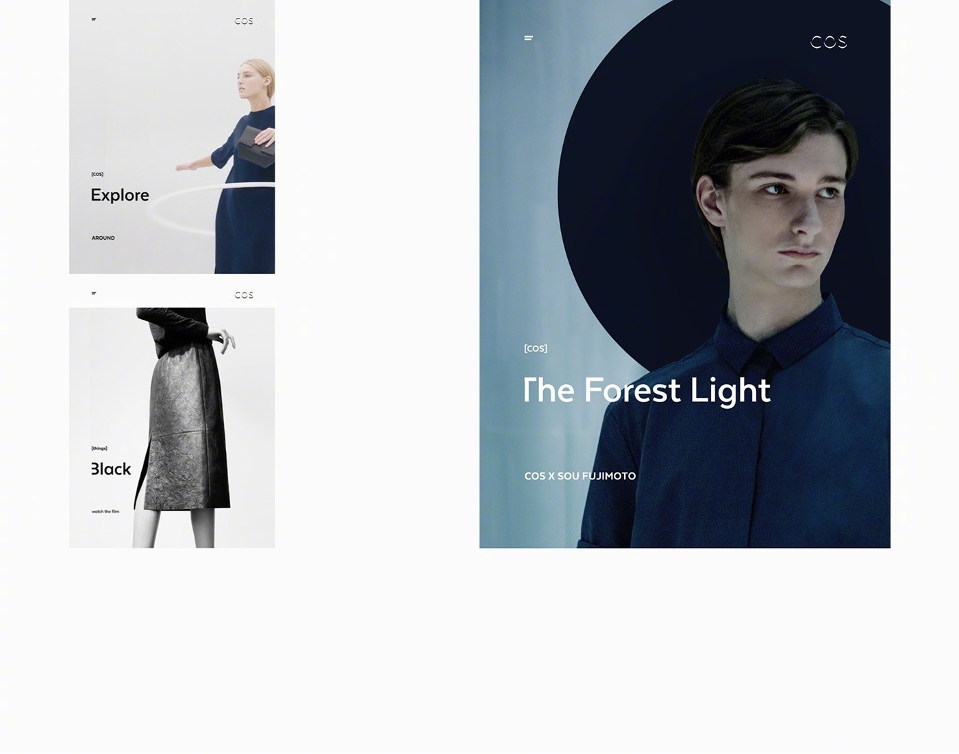 留白简洁时尚感版式设计