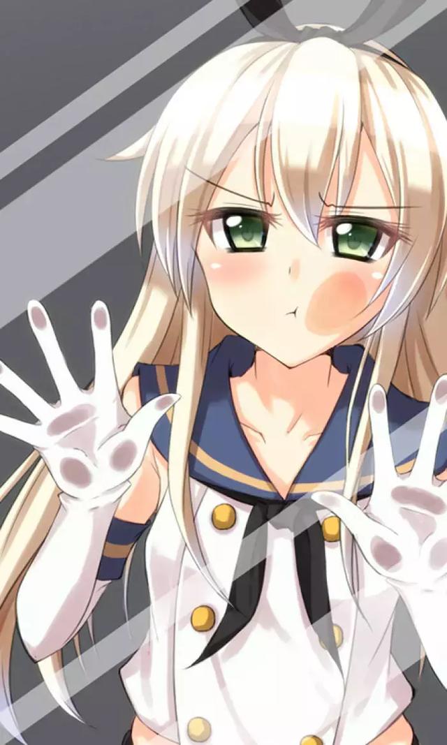 动漫壁纸动漫妹子关进手机打破次元壁的手机壁纸错过就没啦