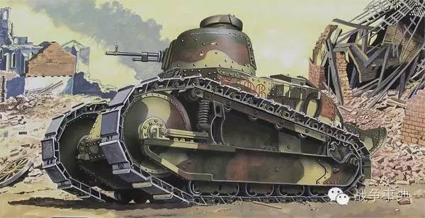 第一次世界大战坦克装甲车辆彩绘欣赏