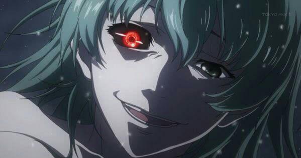 是个混血儿,半人类,半喰种,青铜树组织的首领,平时以干部艾特来行动