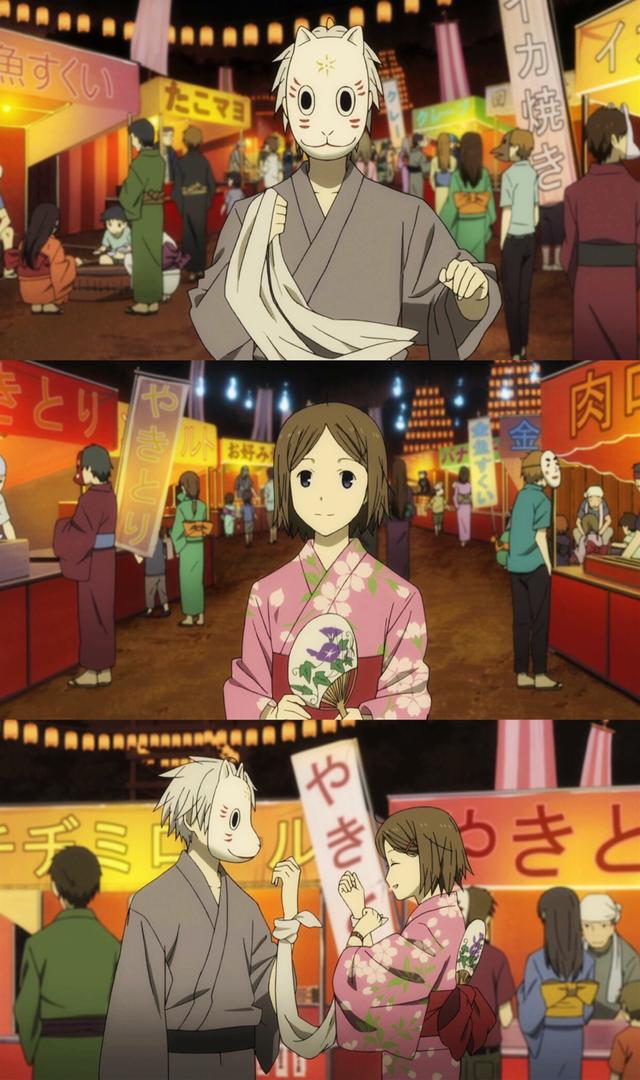 动漫萤火之森手机壁纸