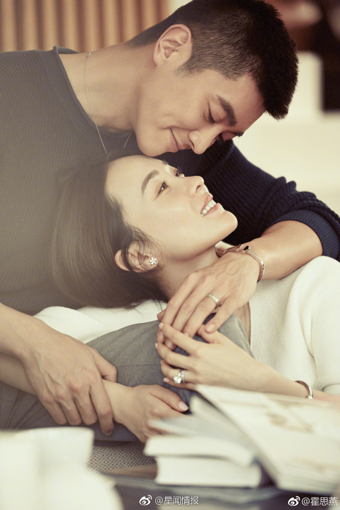 七夕情人节众明星花式秀恩爱