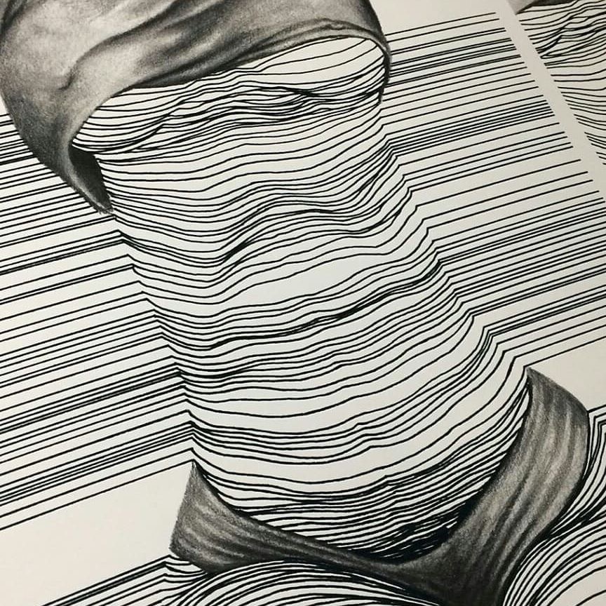 迷之线条艺术家nesterformentera