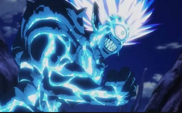 那就是波罗斯,波罗斯当时被琦玉的普通拳打碎铠甲,之后一段变身,结果